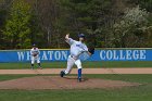 Baseball vs Babson  Wheaton College Baseball vs Babson College. - Photo By: KEITH NORDSTROM : Wheaton, baseball